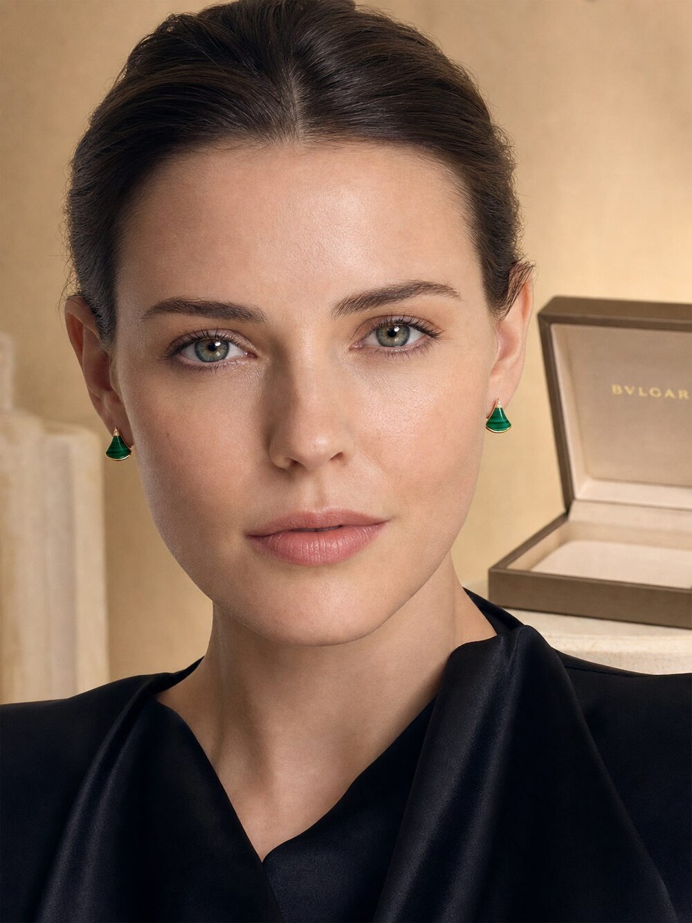 Bulgari Refined Statement Earrings Style 3 | New with Box - Picture 8 of 9